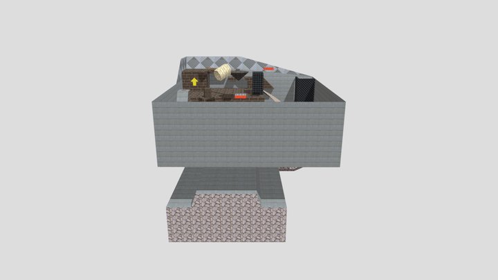 Nintendo 64 - Super Mario 64 - Wet-Dry World 3D Model