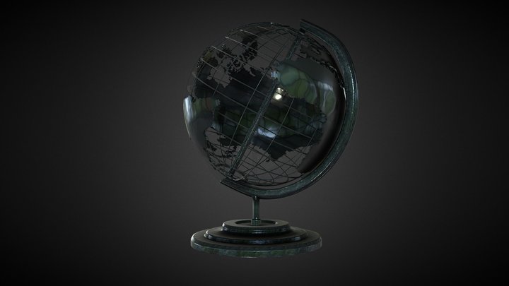глобус – Free 3D Model STL
