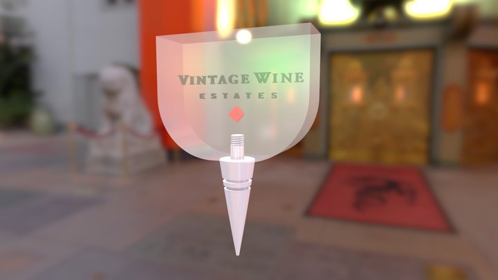 VINTAGE WINES STOPPER 3D Model