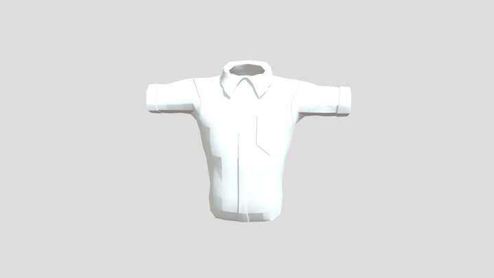 nycfashion Button Down Shirt 3D Model