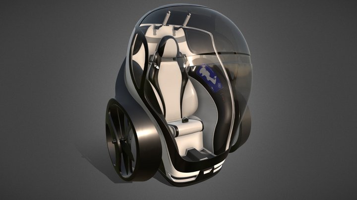 Drone for penguin sighting - Concept 3D Model