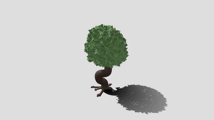 twisted tree 3D Model