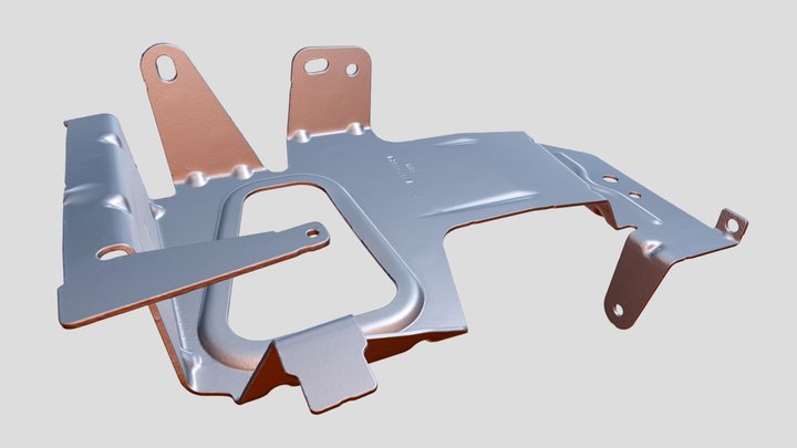 [UE Pro 2]Automotive Sheet Metal Bracket – Free 3D Model STL