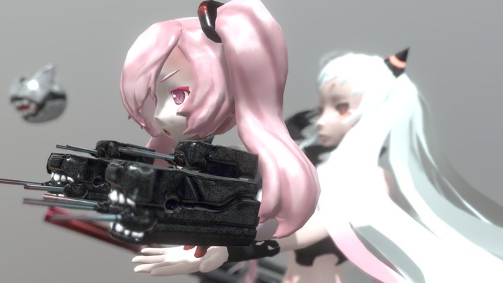 Kancolle Lycoris 3D Model