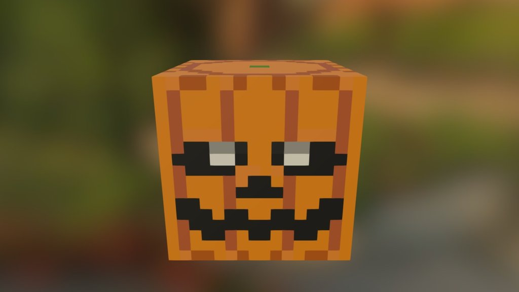 Jack-o'-Lantern Cube