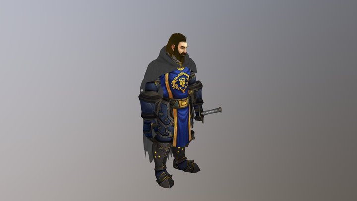 Edward Greycoat 3D Model