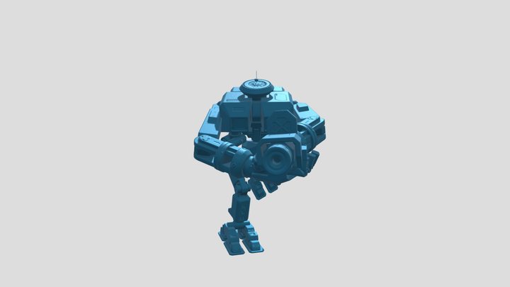 2DAE01 Fieu Nicky DAE bot - bot baking 3D Model