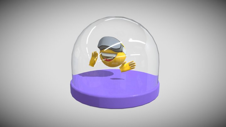 Hurb - Emoji VR 3D Model