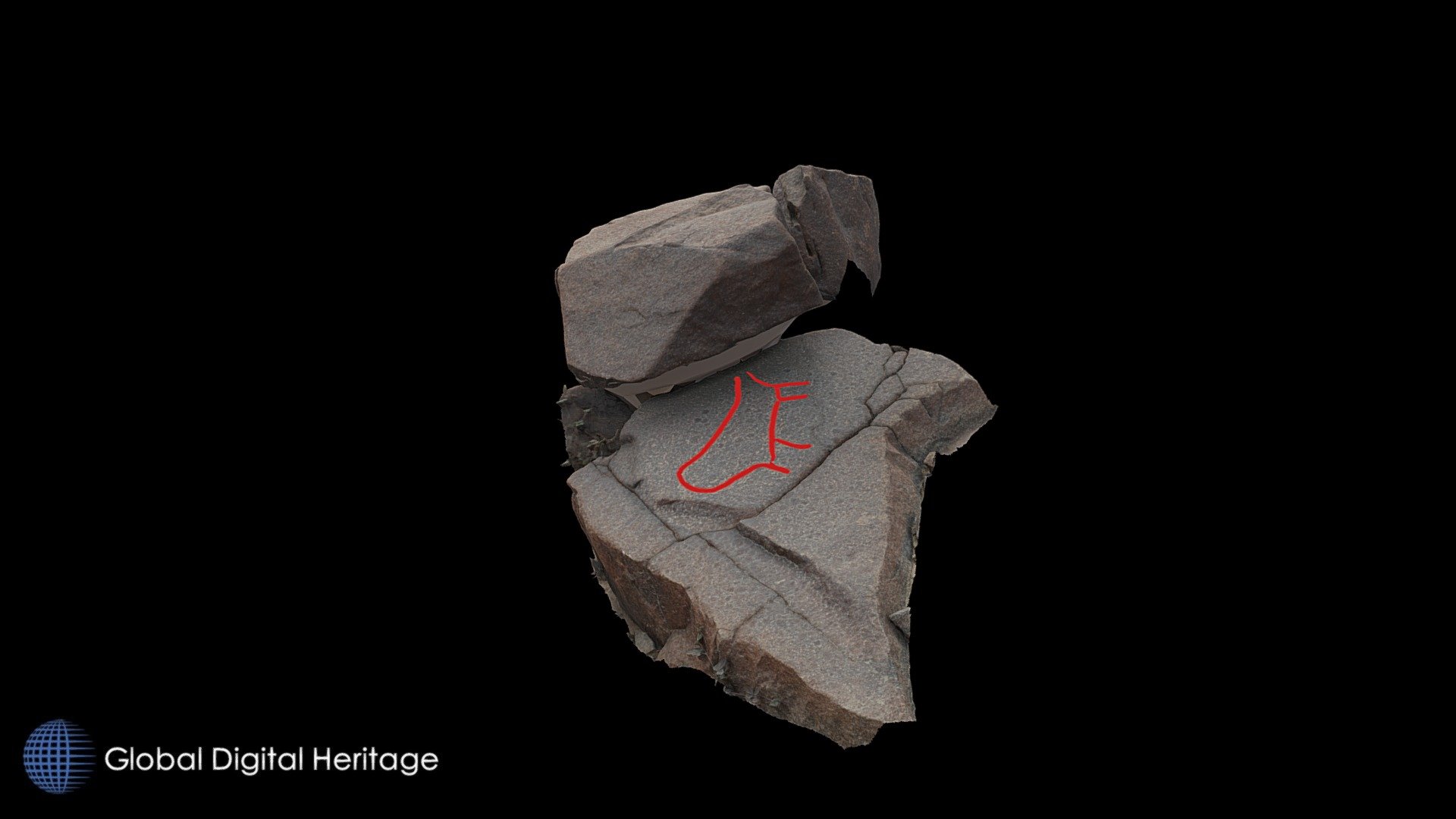 Petroglyph J20 Khatm Al Melaha, Kalba, Sharjah