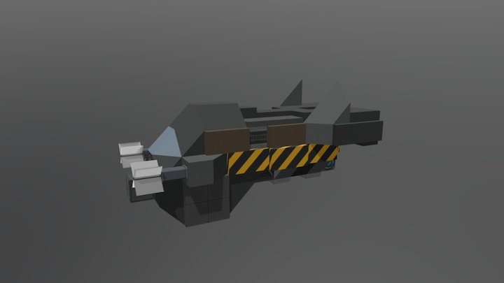 Cargo Hauler V2 3D Model