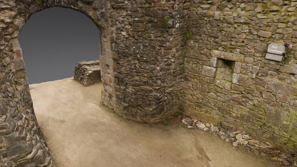 Arches - Second Entrance - Fougères Castle