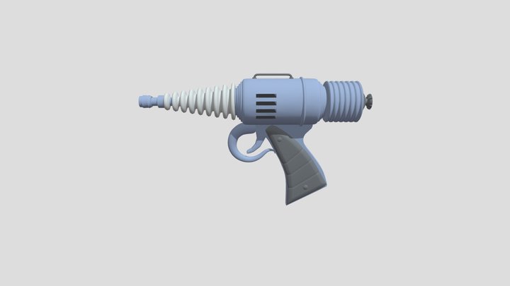 Laser gun 3D Model