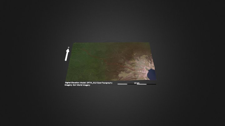 长白山（鹿鸣河） – Modello 3D gratuito STL