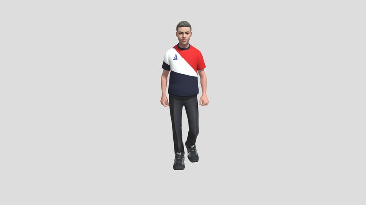 Walking 3D Model