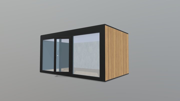 Garden house base 3D Model