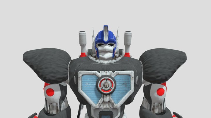 Forged to Fight Optimus Primal BW