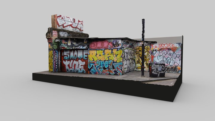 Brick Lane Shack – Kostenloses 3D-Modell STL