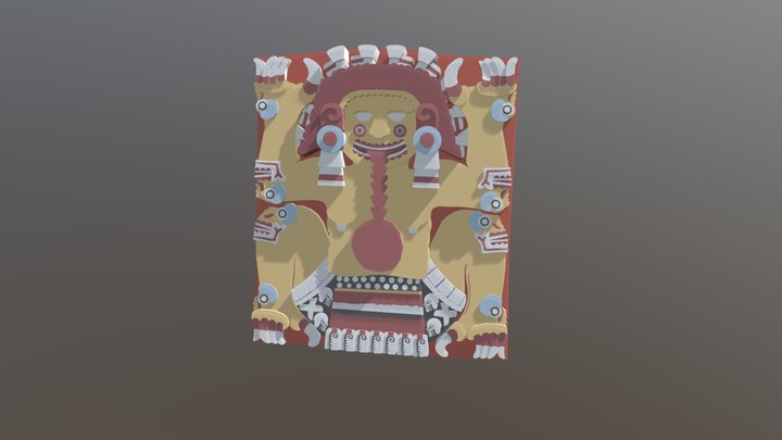 Tlaltecuhtli 3D Model