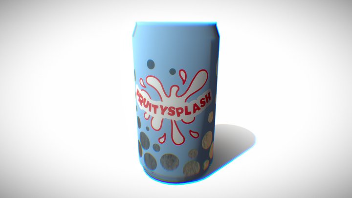 canette fruitysplash 3D Model