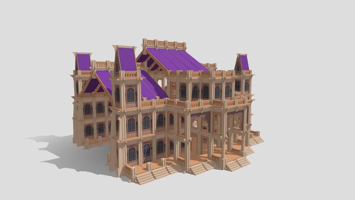 L'Edifice model: HS-05, Gare Terminus (1921) 3D Model