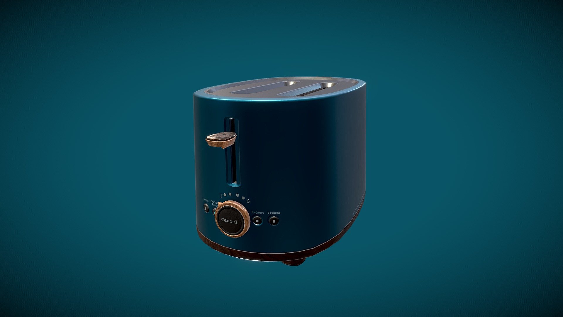 Toaster - 3D model by chiahaoliu [eb16aa4] - Sketchfab