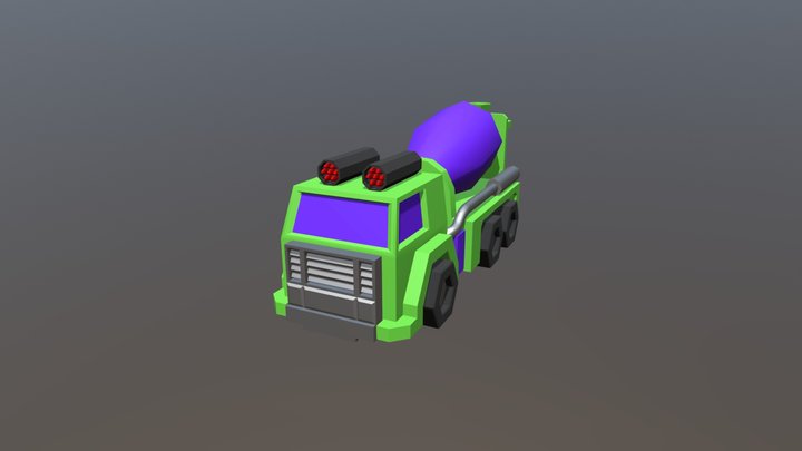 Devastator - Mix Master 3D Model