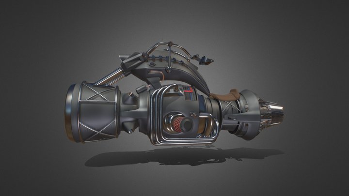 Boost Cruiser 3D Model