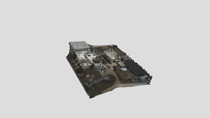 Hindu Temple of Atlanta 3D Model