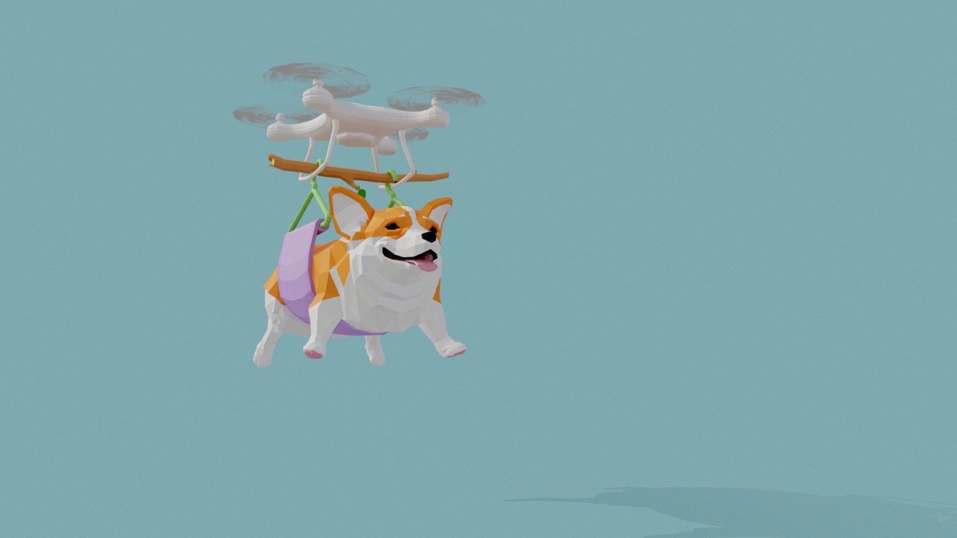 corgi - 3D model by BIG_RIG [eb17fc4] - Sketchfab