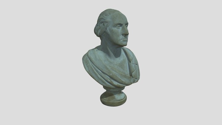 Bust of George Washington 3D Model