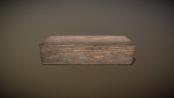 Wood B 3D Model