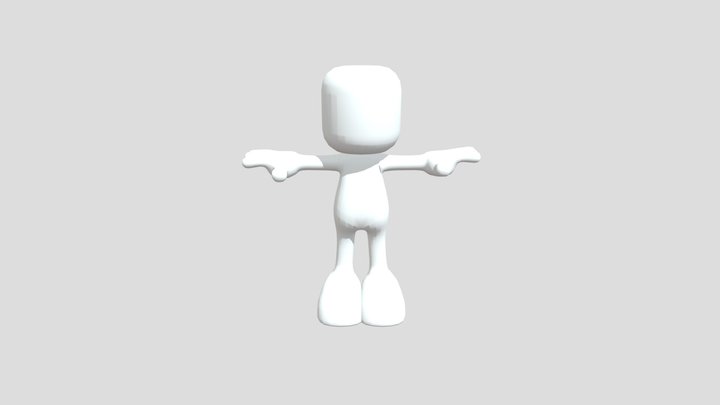 Guikid-bluepants-rig RTHRO roblox on sale 2024 3D Model
