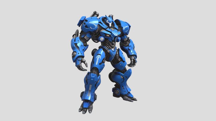 Assasin Robo 3D Model