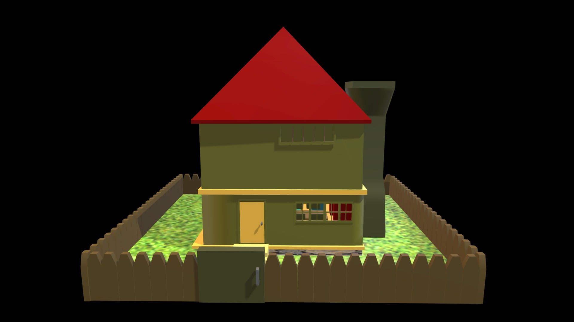 Dream House - 3D model by aaronjamesyap [eb1c193] - Sketchfab