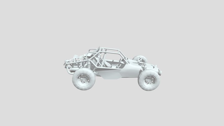 PUBG buggy 3D Model