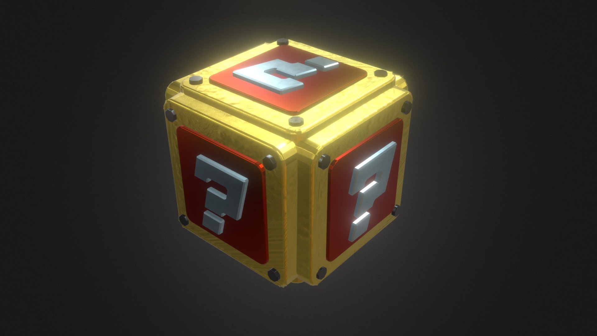 Mystery Box 3D model by shahrulazry [eb1e0c4] Sketchfab