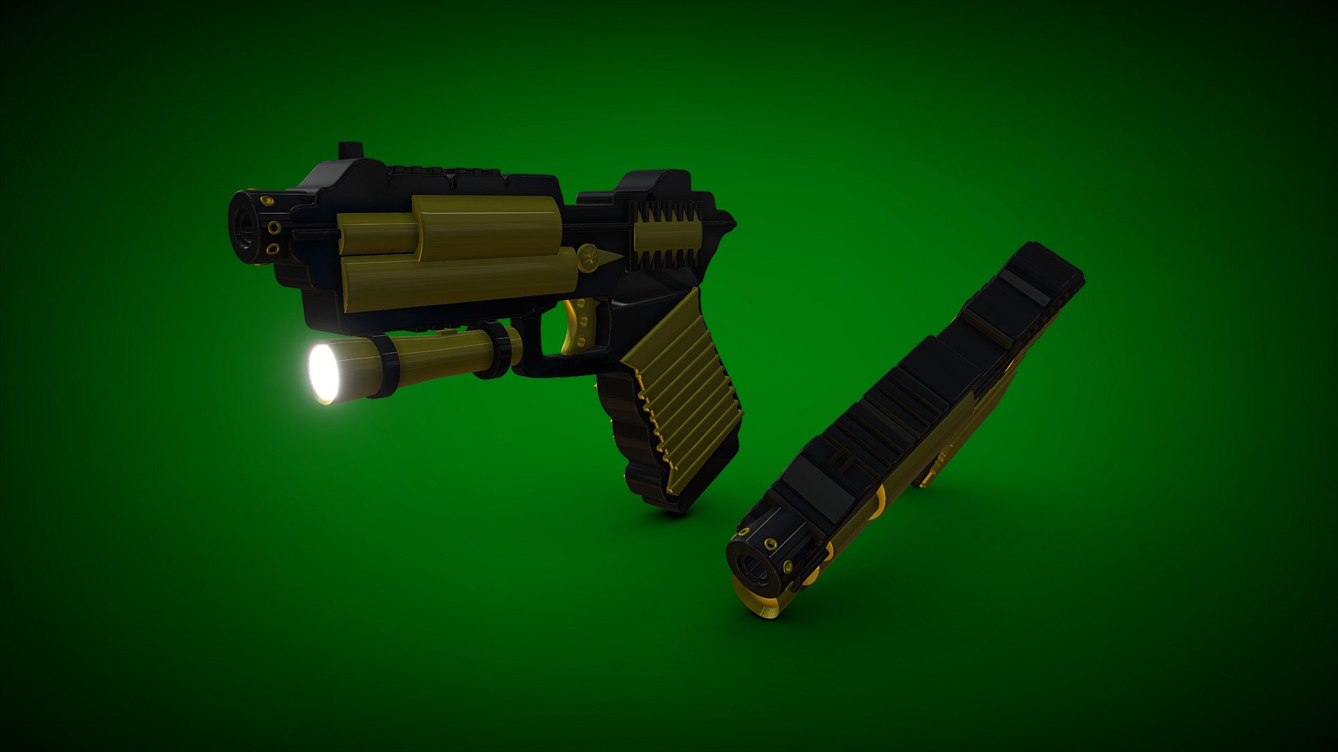 Laser Guns Download Free 3D model by MichaelGichane [eb1e8e5] Sketchfab