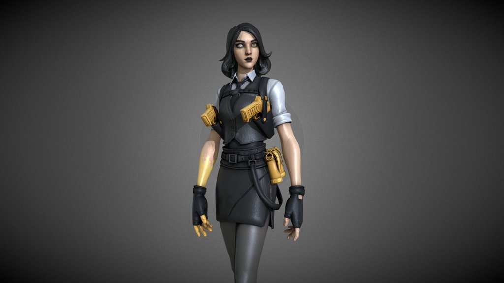 Marigold Fortnite Skin | Female Midas