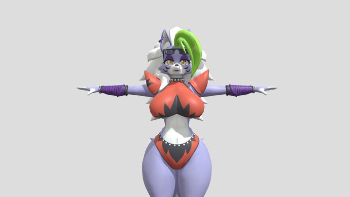 Roxanne_wolf_fnia 3D Model