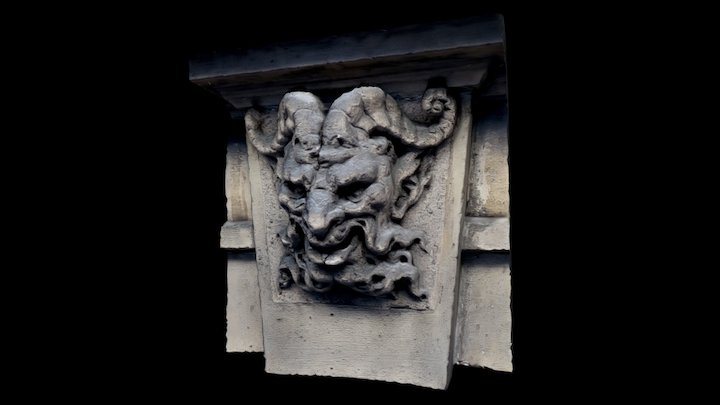 Mascaron, Rue de Sévigné – Modelo 3D gratuito STL