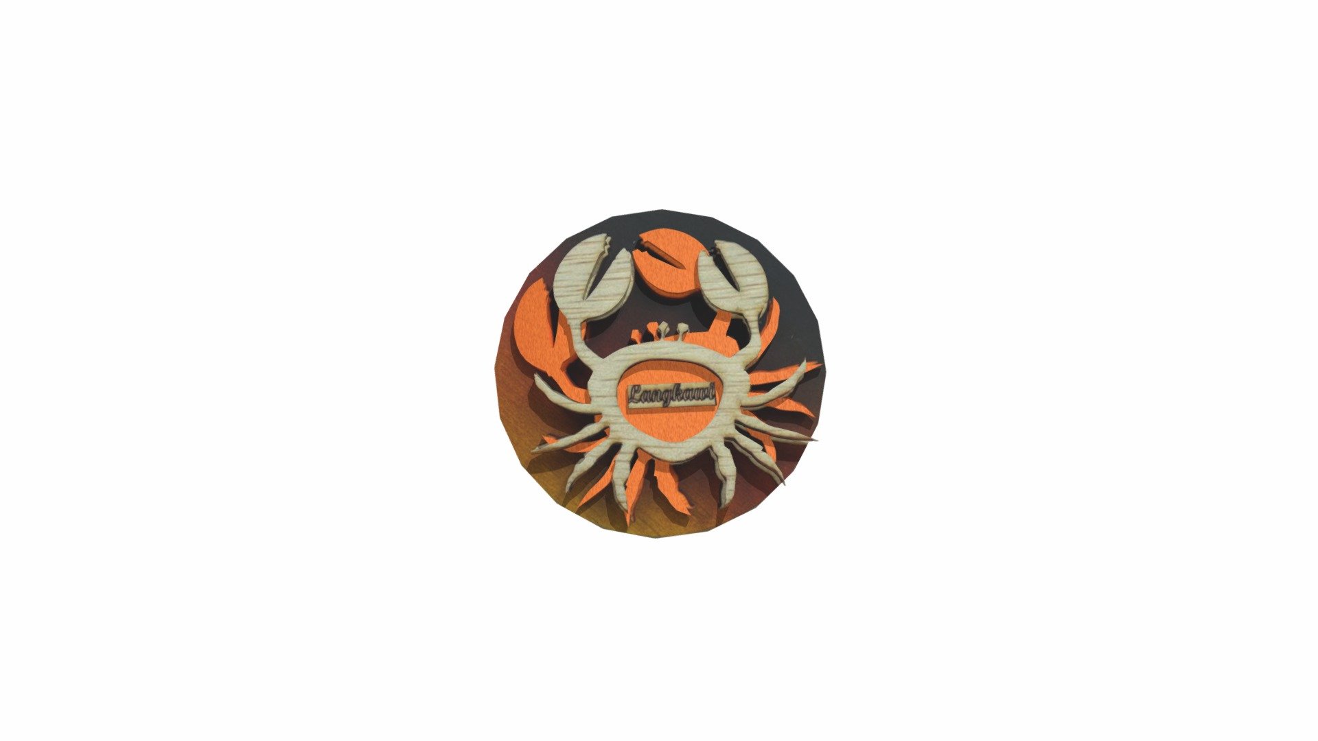 FRIDGE MAGNET KAYU MOTIF KETAM
