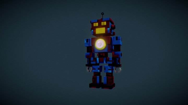 Modelo de Robot 3D Model