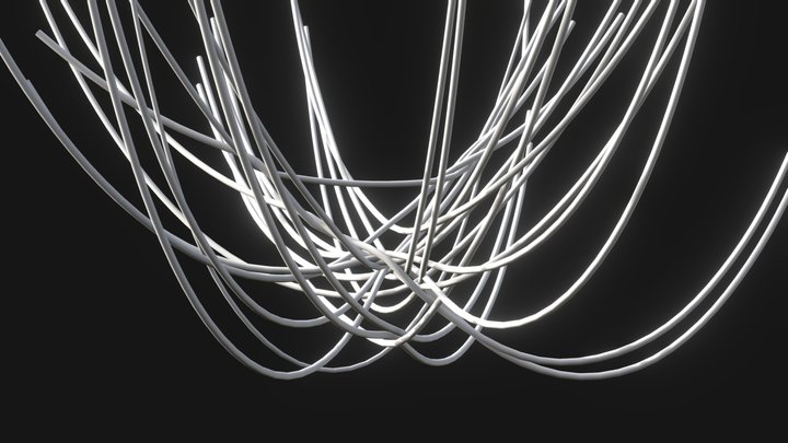 Cable Wire 3D Model