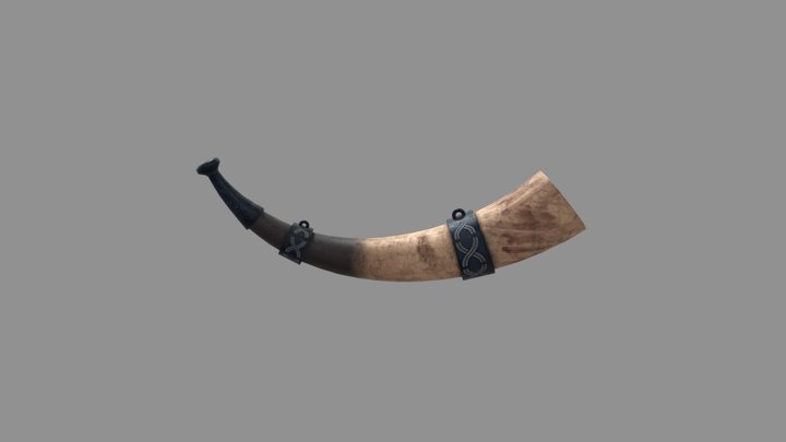 War Horn 3D Model