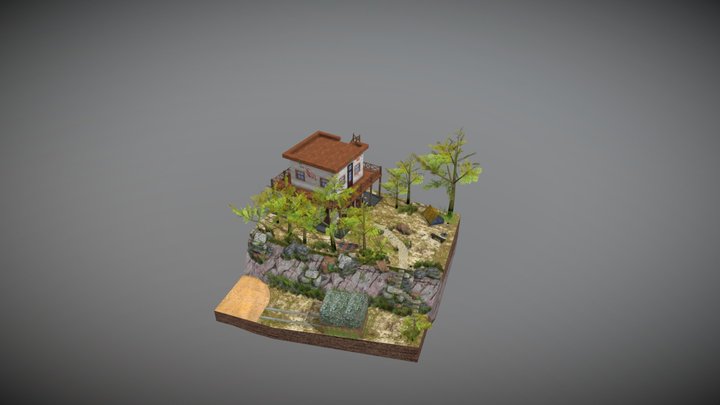 Diorama 3D1 Senne De Boeck 3D Model