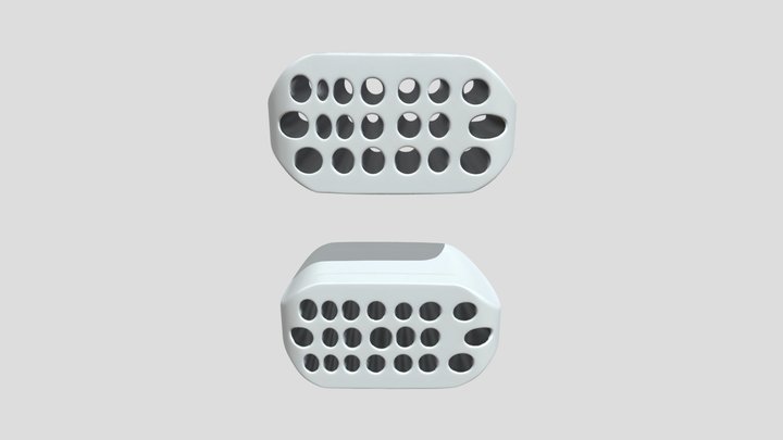 Meshy jaw grey x2