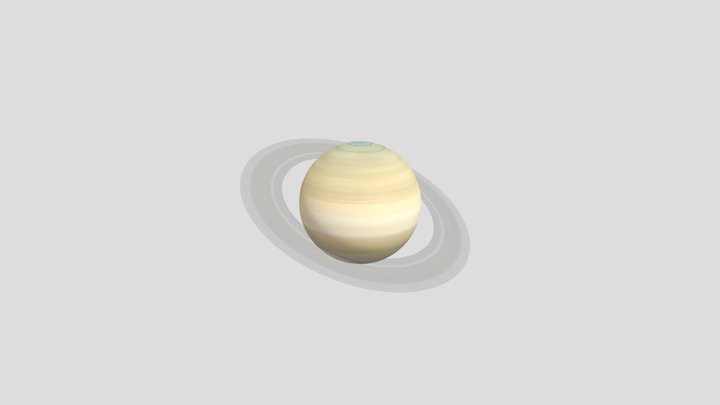Saturn 3d Model in blender 3D Model