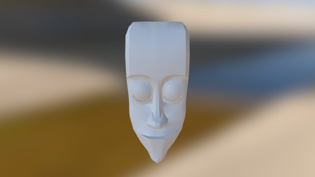 Base Mesh Head 3D Model