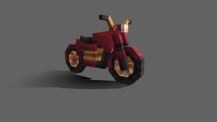 Motorcycle 3D Model