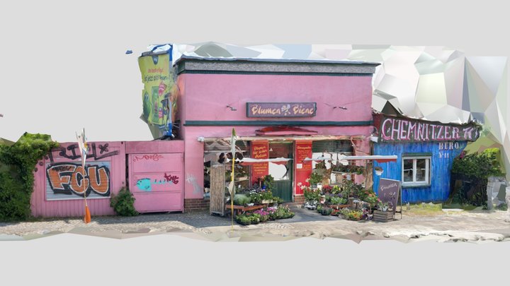 "Blumenbiene" Flower Shop - Berlin, Germany 3D Model